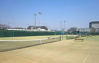 運動公園テニスコートの画像