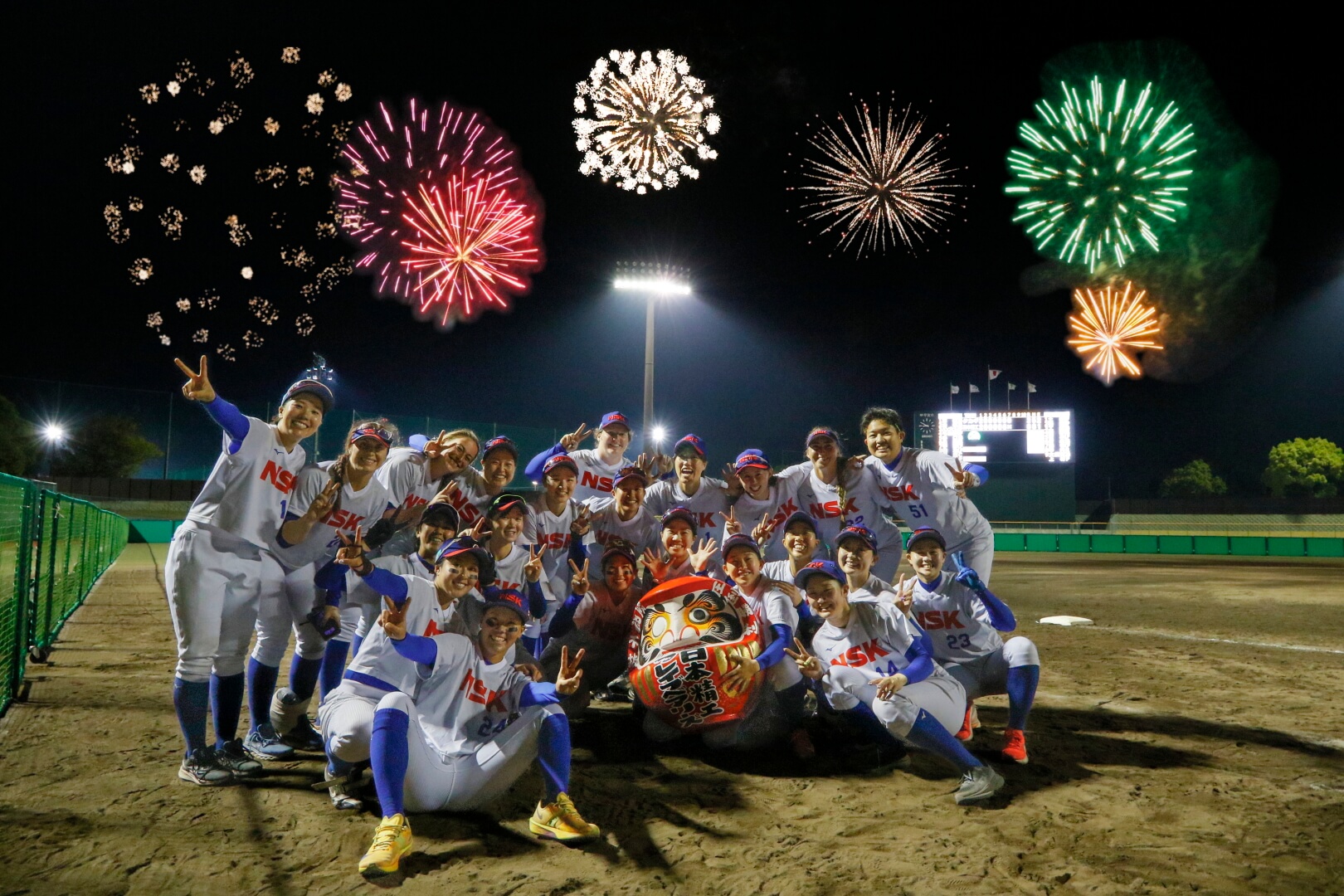 国内最高峰のニトリJD.LEAGUEで戦う女子ソフトボールチーム日本精工女子ソフトボール部 ブレイブベアリーズのサムネイル画像
