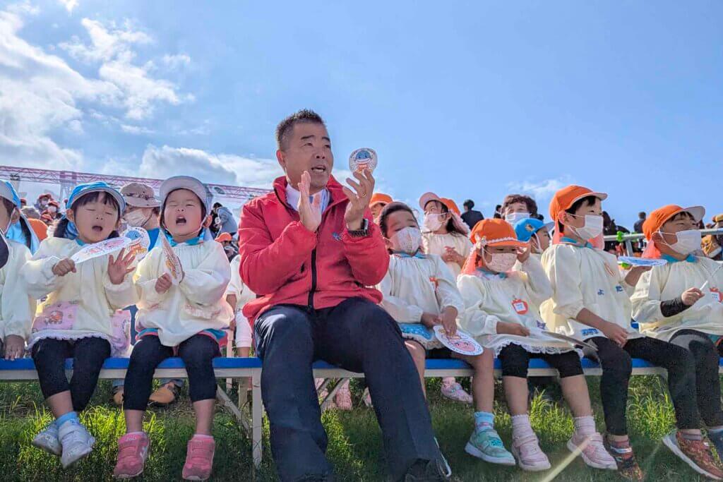 応援する三日月知事