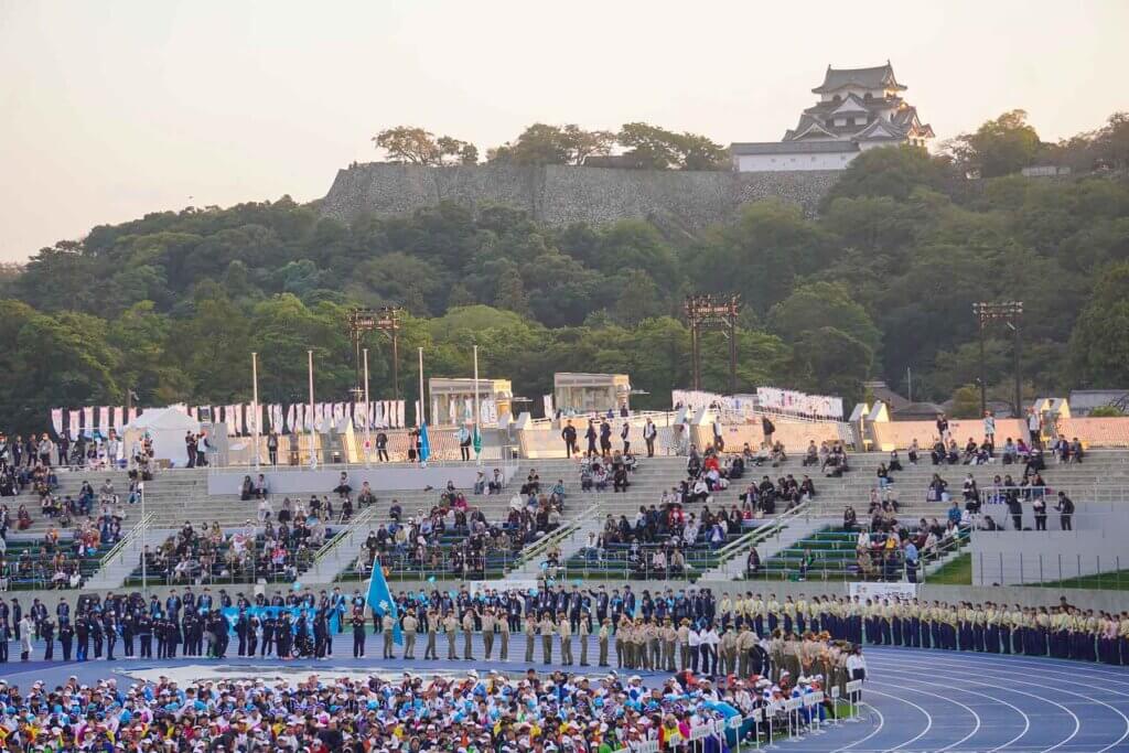 閉会式HATOスタジアム